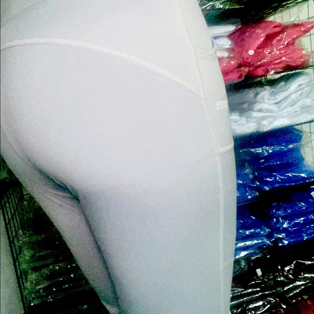 High Waited Slim Fit Yoga Pants With Pockets